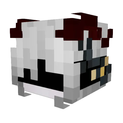 SaviolaTM Minecraft avatar head, 3D render