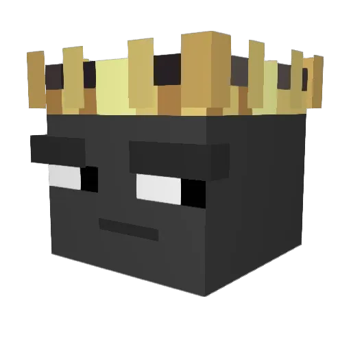 SavionLover Minecraft avatar head, 3D render