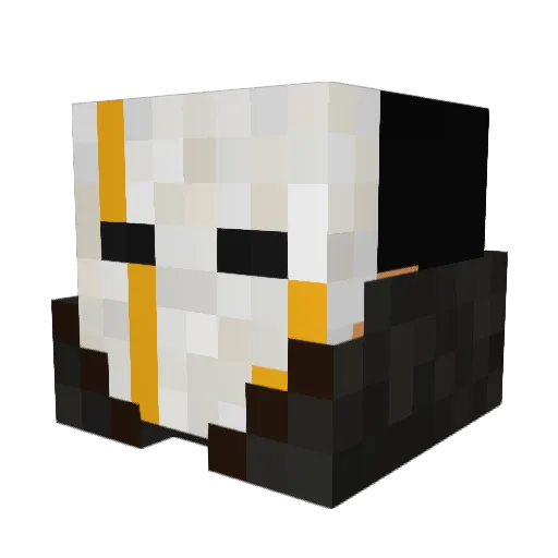 SaviorSlither Minecraft avatar head, 3D render