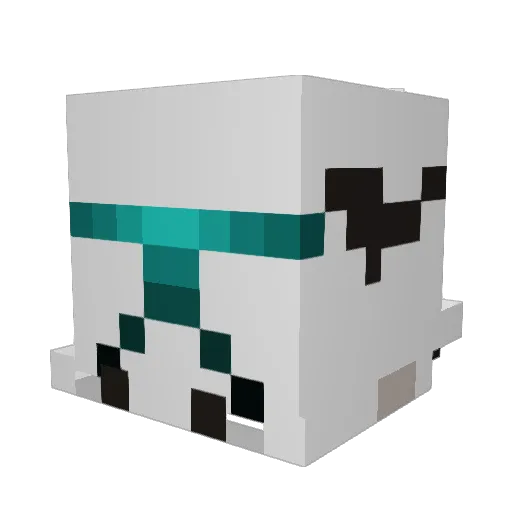 Savitar7620 Minecraft avatar head, 3D render
