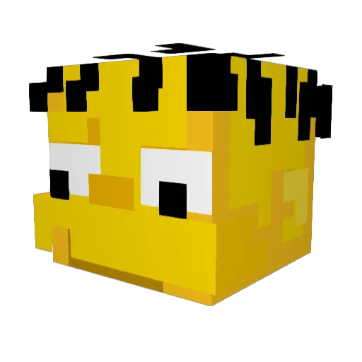 Savon_18 Minecraft avatar head, 3D render