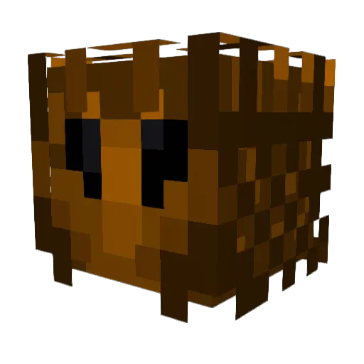Savrion Minecraft avatar head, 3D render
