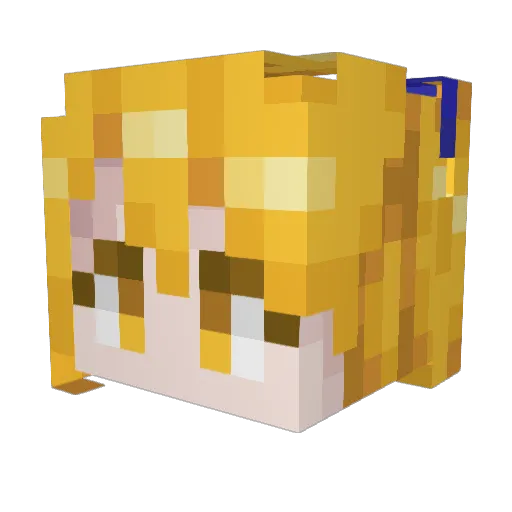 Savuth_S Minecraft avatar head, 3D render