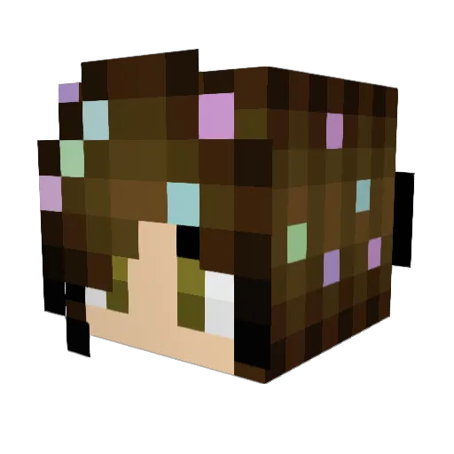 Savvy_777 Minecraft avatar head, 3D render