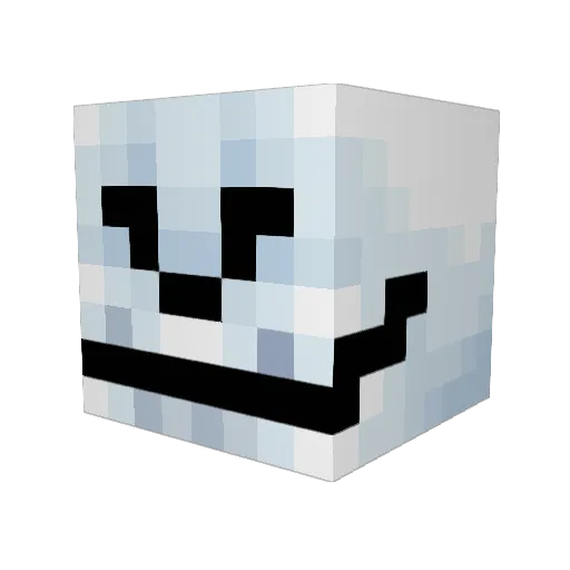 Saw850 Minecraft avatar head, 3D render