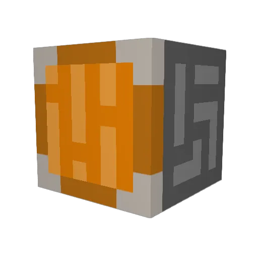 SawBlader13 Minecraft avatar head, 3D render