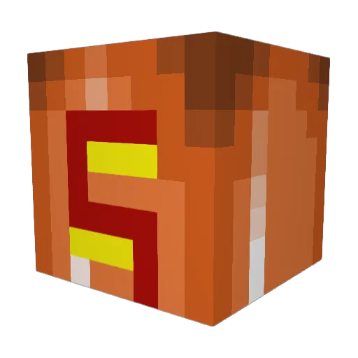 SawyerC_ Minecraft avatar head, 3D render