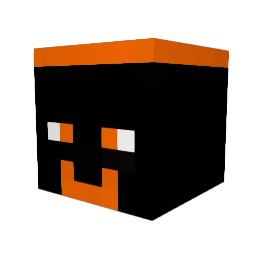 SaxCraft Minecraft avatar head, 3D render