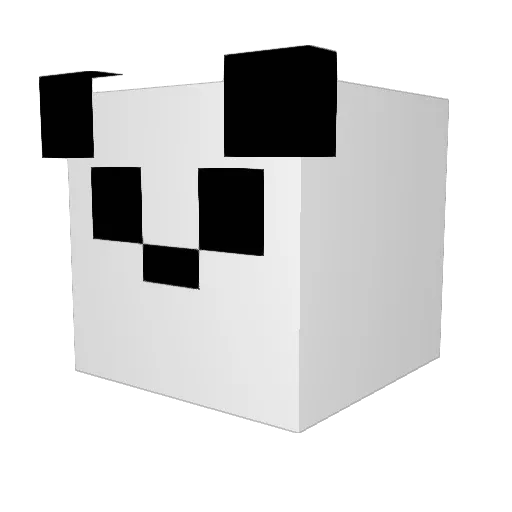 Saxon22 Minecraft avatar head, 3D render