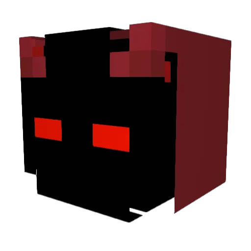 Say10pt Minecraft avatar head, 3D render