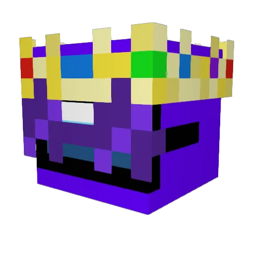SayBeno Minecraft avatar head, 3D render
