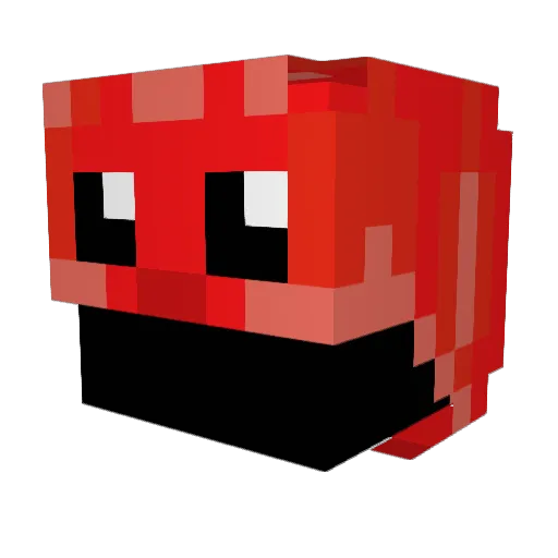 SayCappelli Minecraft avatar head, 3D render