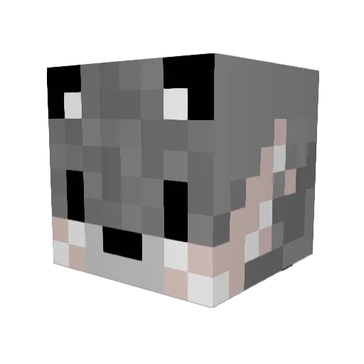 SayDevil Minecraft avatar head, 3D render