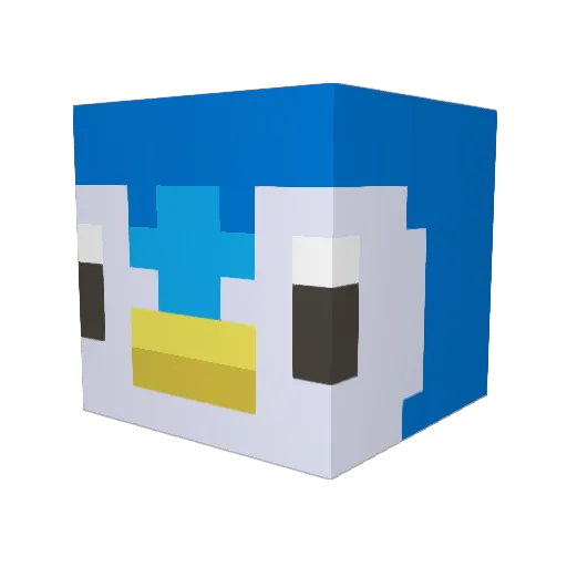 SayG1011 Minecraft avatar head, 3D render