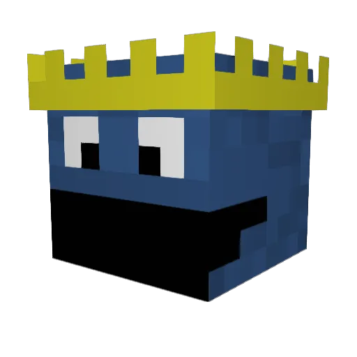 SayKookie4Me Minecraft avatar head, 3D render