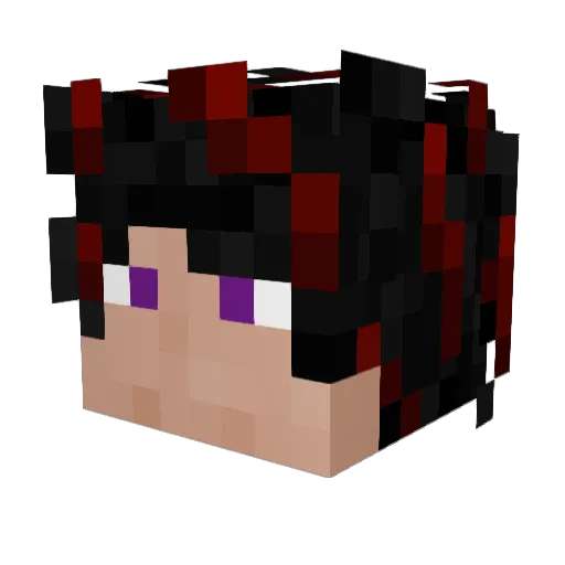 SayLaVe Minecraft avatar head, 3D render