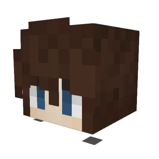 SayWeCanFall Minecraft avatar head, 3D render