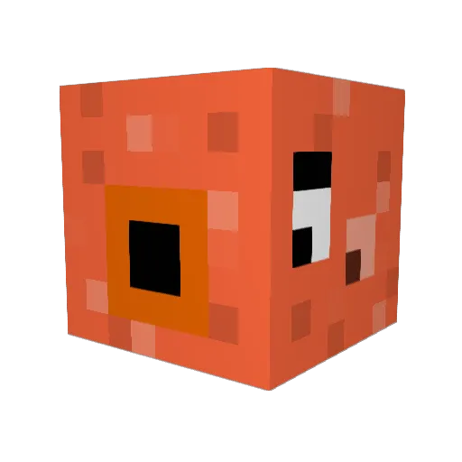 Say_Rii Minecraft avatar head, 3D render