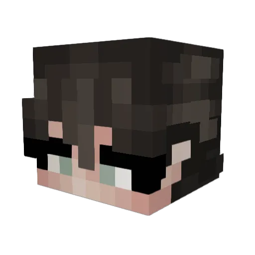 Sayat_Nova Minecraft avatar head, 3D render