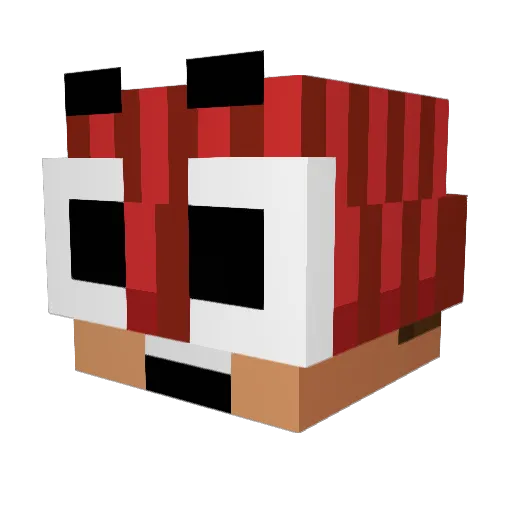 Sayfu_HQyt Minecraft avatar head, 3D render