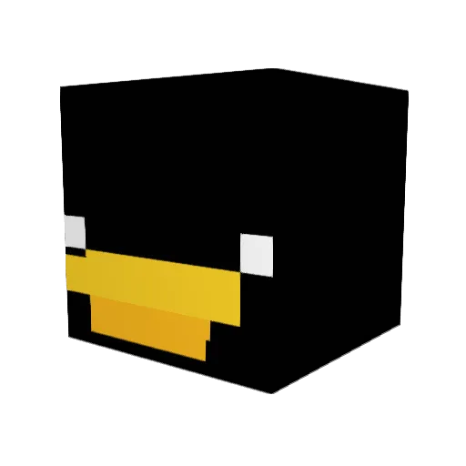 Sayhitoherforme Minecraft avatar head, 3D render