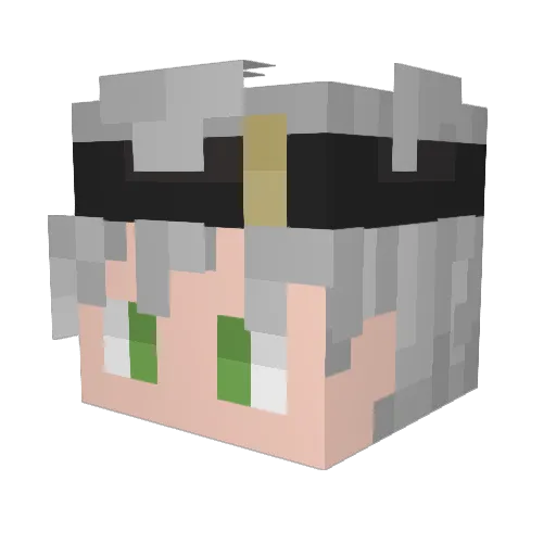 Sayid69 Minecraft avatar head, 3D render