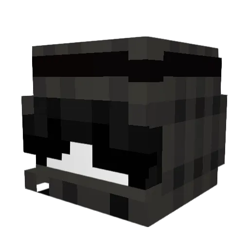 Sayko_1 Minecraft avatar head, 3D render