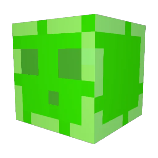 Saynto Minecraft avatar head, 3D render