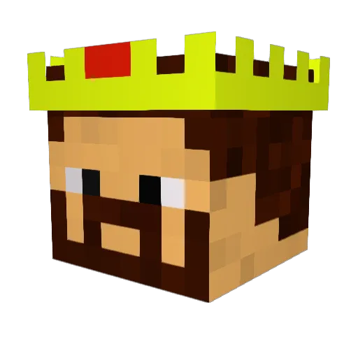 Saythi1s Minecraft avatar head, 3D render