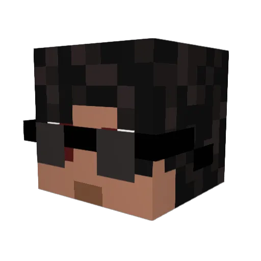 Sayyid7730 Minecraft avatar head, 3D render