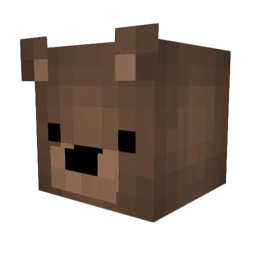 Sayzo0 Minecraft avatar head, 3D render