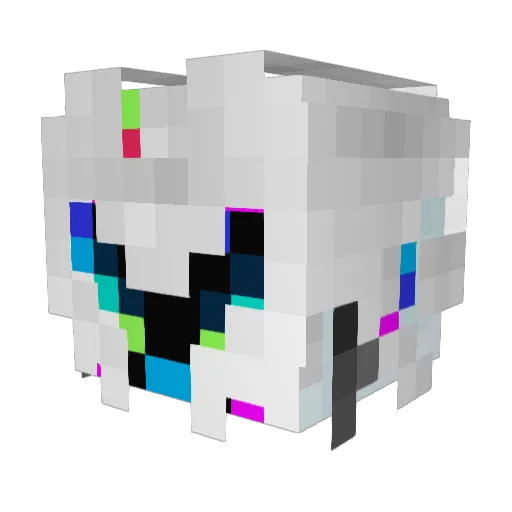 Sbartucks Minecraft avatar head, 3D render