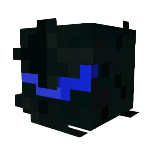 Sbit Minecraft avatar head, 3D render