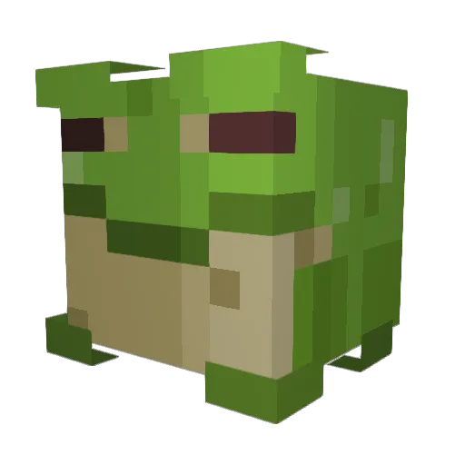 Sbog1 Minecraft avatar head, 3D render