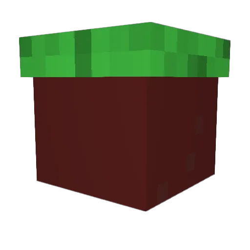 Sbudel Minecraft avatar head, 3D render
