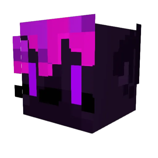 Sc3ne_Pupz Minecraft avatar head, 3D render