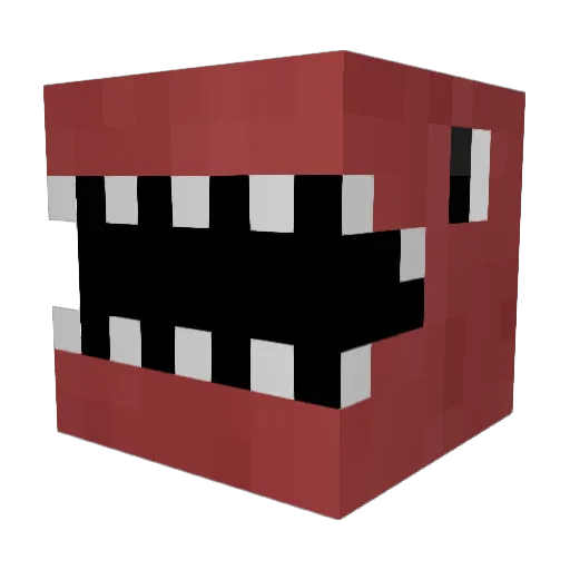 Sc4rsoPvP Minecraft avatar head, 3D render