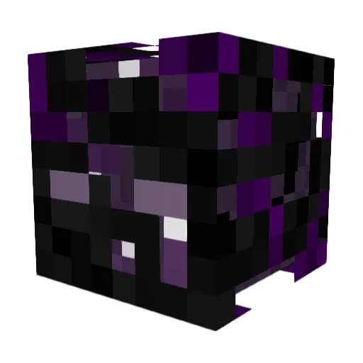 Sc_1824 Minecraft avatar head, 3D render
