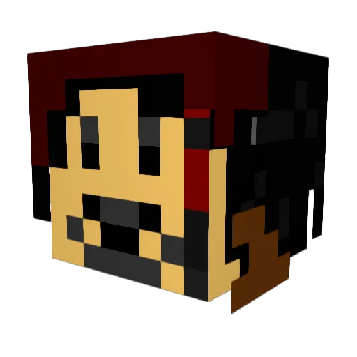 Scalix_3000 Minecraft avatar head, 3D render