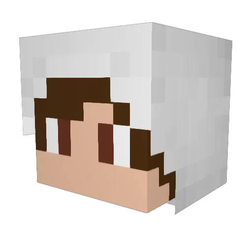 Scapper3 Minecraft avatar head, 3D render
