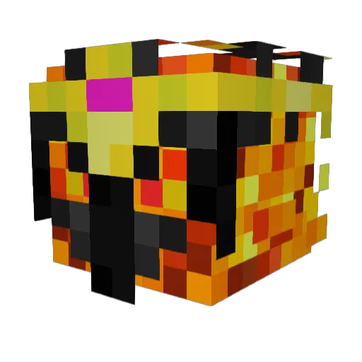 ScareKnight2148 Minecraft avatar head, 3D render
