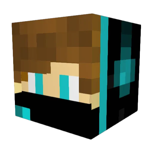 Scarecrow182001 Minecraft avatar head, 3D render