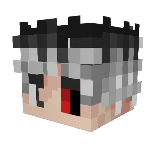 Scarecrow_0328 Minecraft avatar head, 3D render