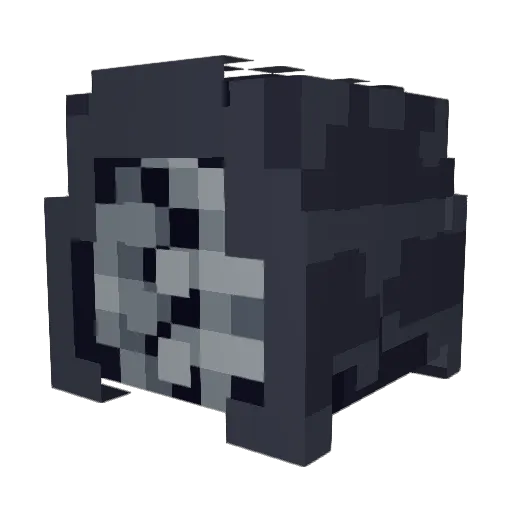 Scarecrow_RR Minecraft avatar head, 3D render