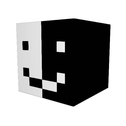 Scarface7706 Minecraft avatar head, 3D render