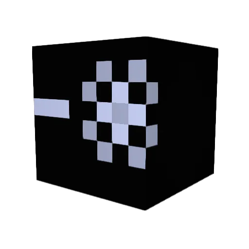 Scarh0613 Minecraft avatar head, 3D render