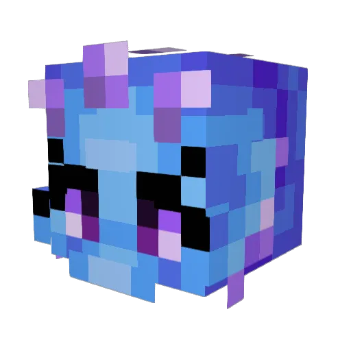 ScarletFire890 Minecraft avatar head, 3D render