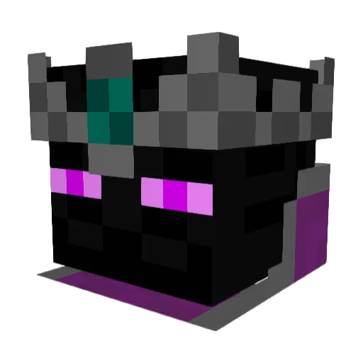 ScarrletRaven Minecraft avatar head, 3D render