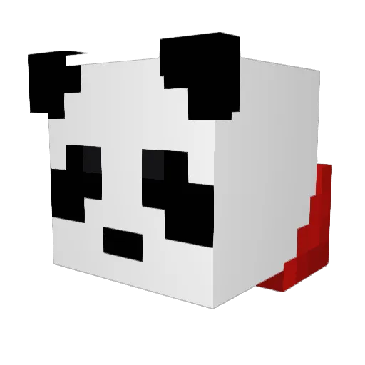 ScaryBear11 Minecraft avatar head, 3D render