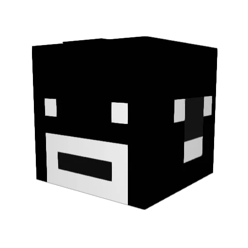 ScaryBowlOfSoup Minecraft avatar head, 3D render